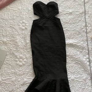 Black Midi Dress